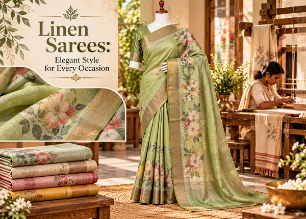 Linen Sarees