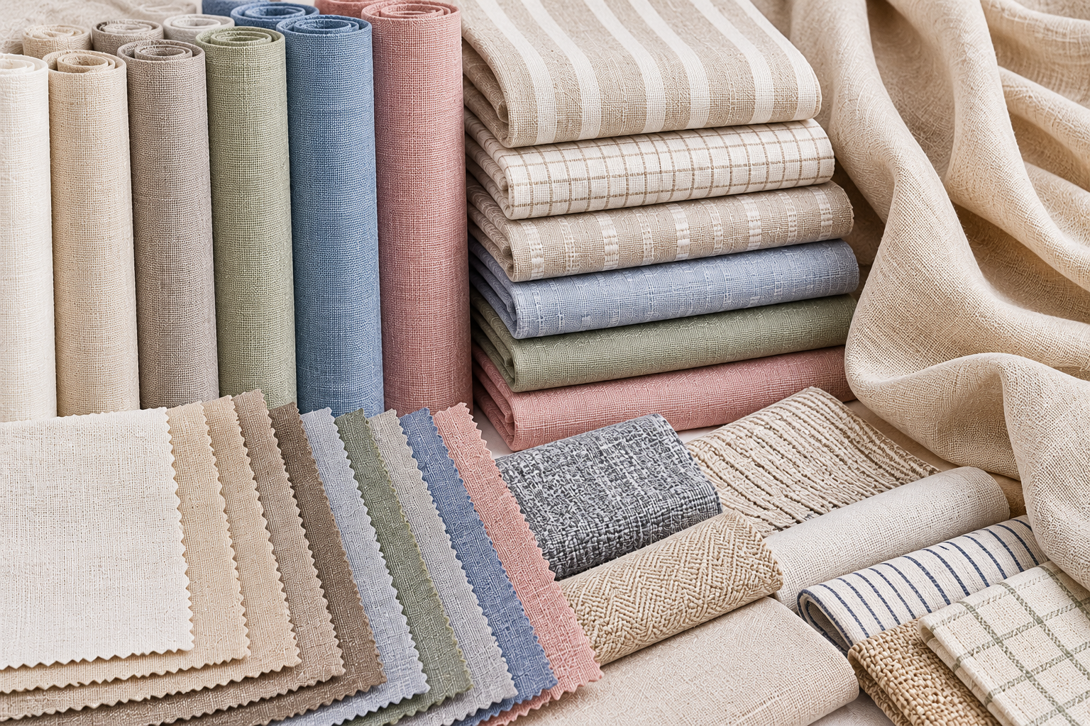 All Types Of Linen Fabrics