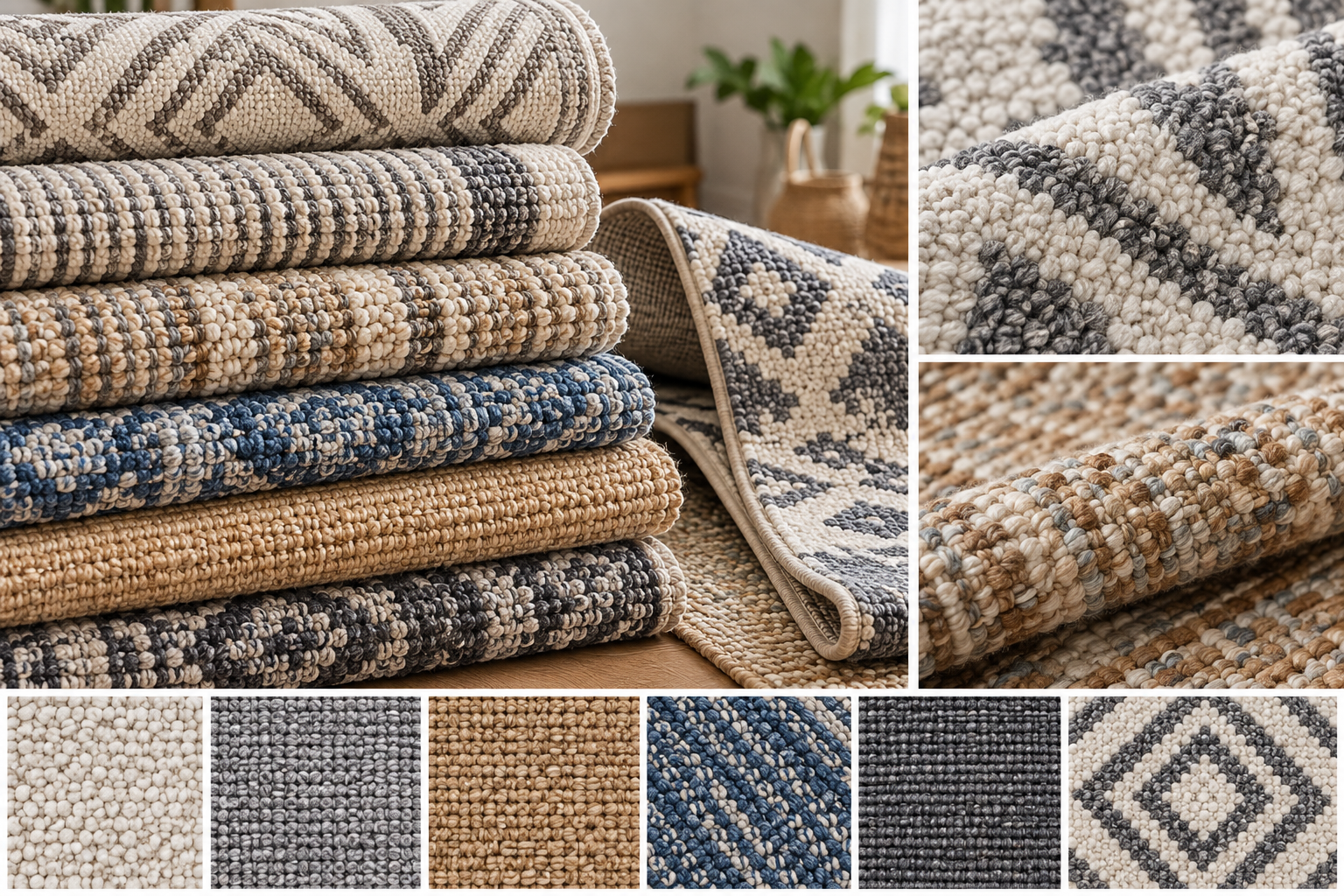 Rugs fabrics