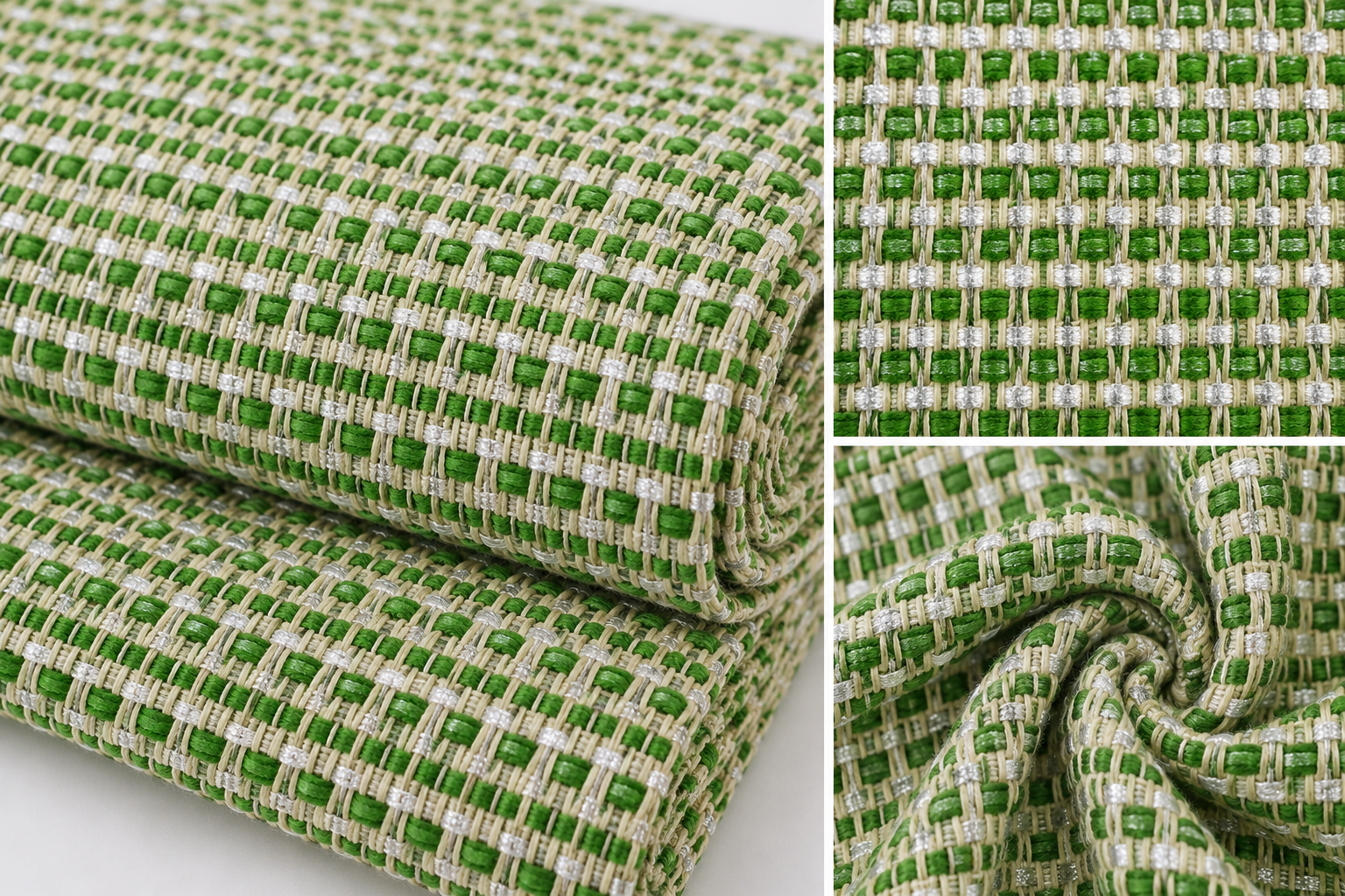### Fabric of Cotton, Viscose and Lurex